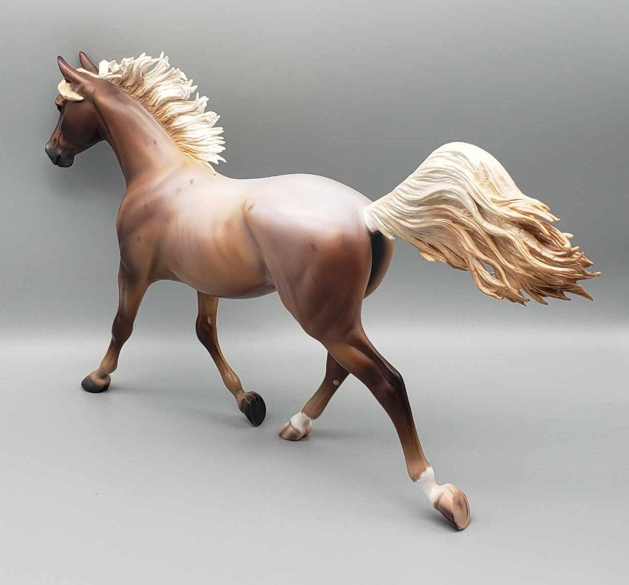 Jenny OOAK Strawberry Roan with Corn Spots Palouse By Caroline Boydston Best Offer 11/20/23