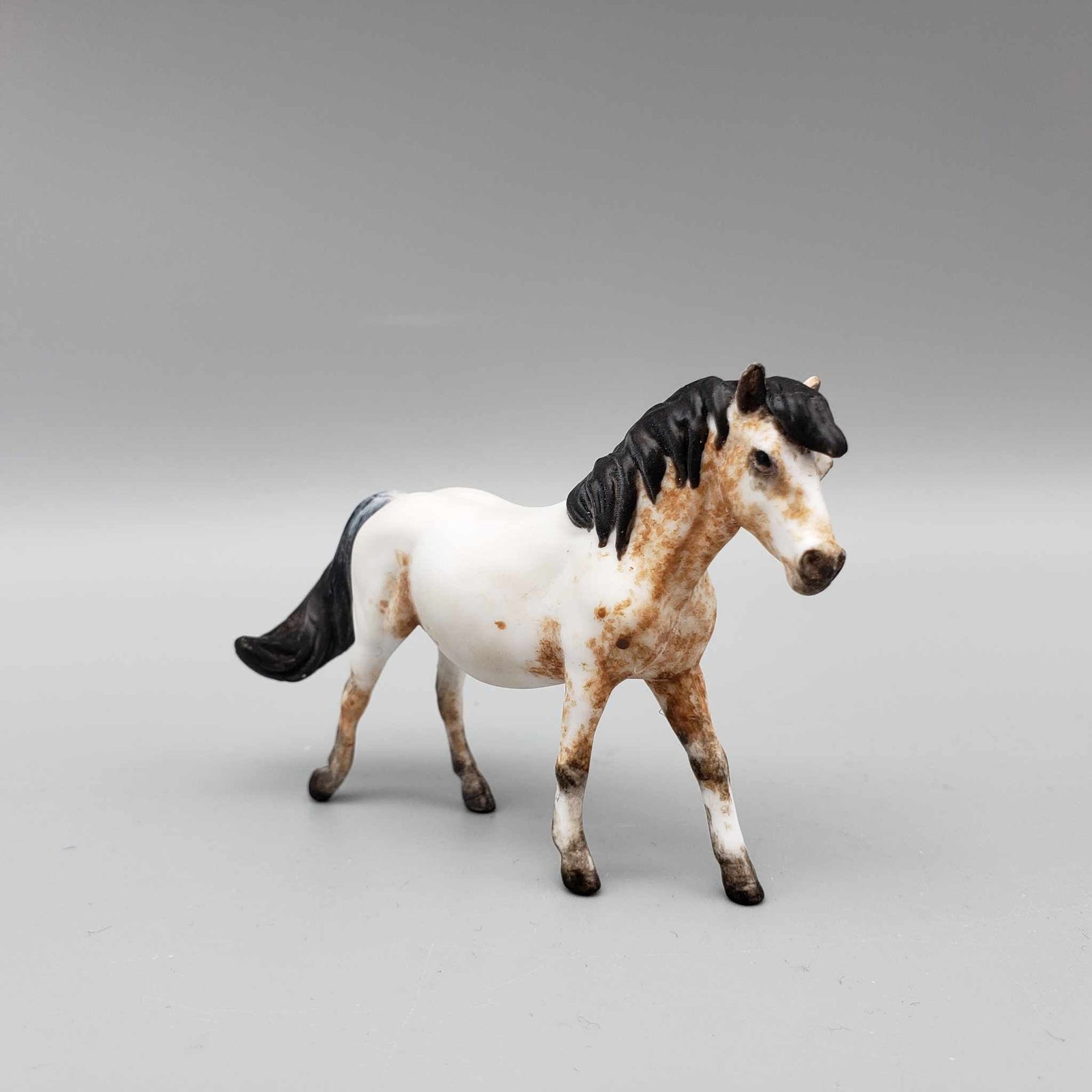 Gibson OOAK Custom Bay Appaloosa Pony Chip By Andrea Thomason Holiday Sale HS23