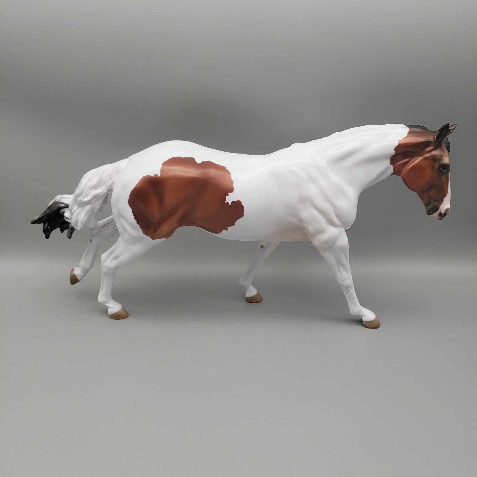 Wassail OOAK  Bay Tobiano Remington W/ Long Mane By Jess Hamill Holiday Sale HS23