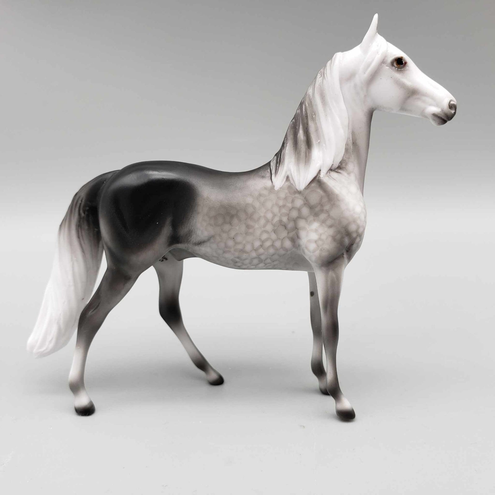 Snow Cloud OOAK Dapple Grey Morgan Chip by Ellen Robbins Holiday Sale HS23