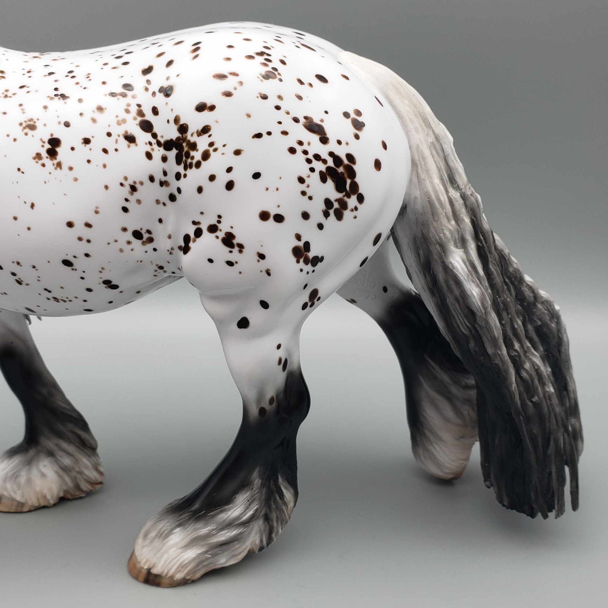 Root Beer Float OOAK Bay Leopard Appaloosa Cob By Myla Pearce Best Offers 10/09/23