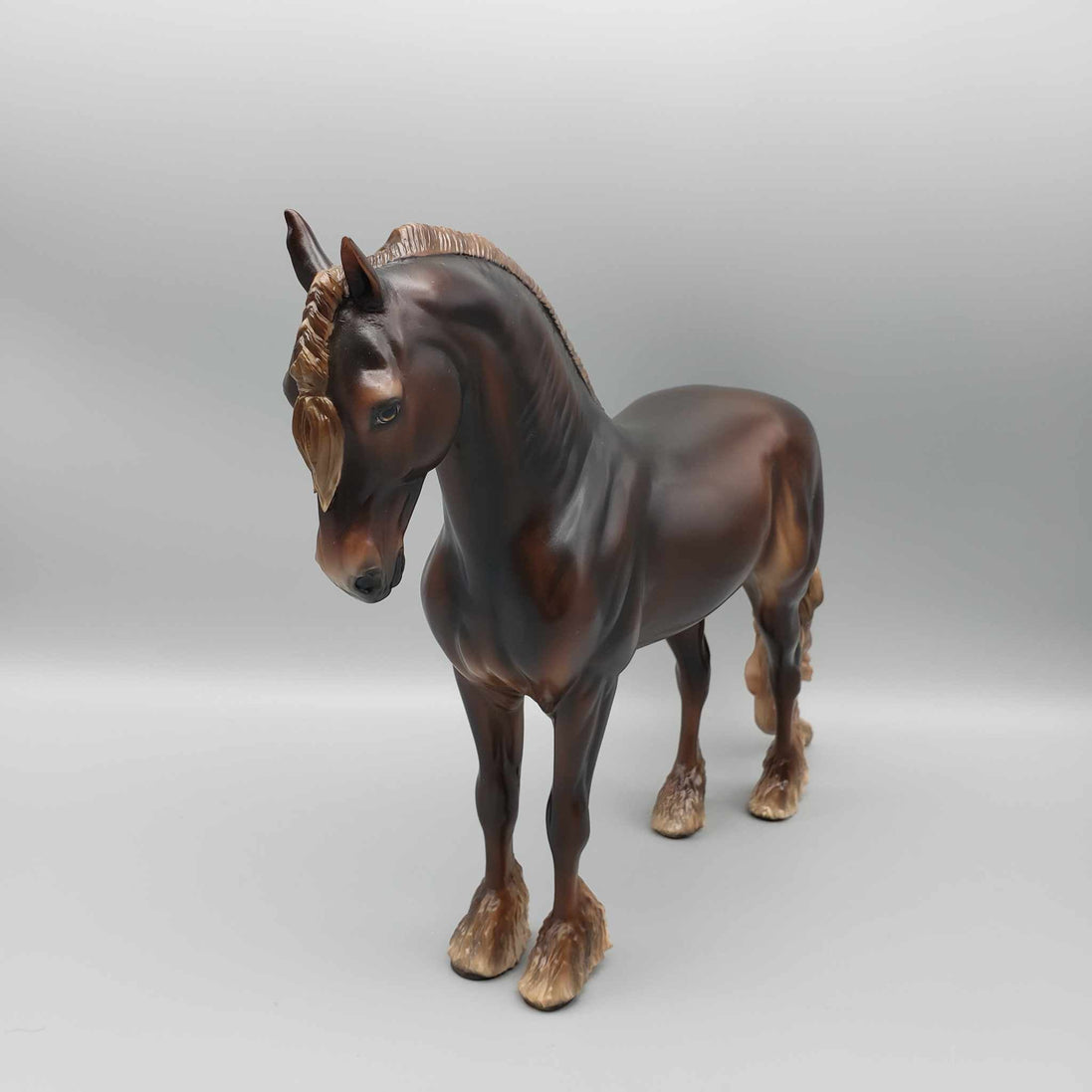 Flickering Firelight OOAK Chestnut Friesian Andalusian By Ashley Palmer Holiday Best Offers 12/11/23