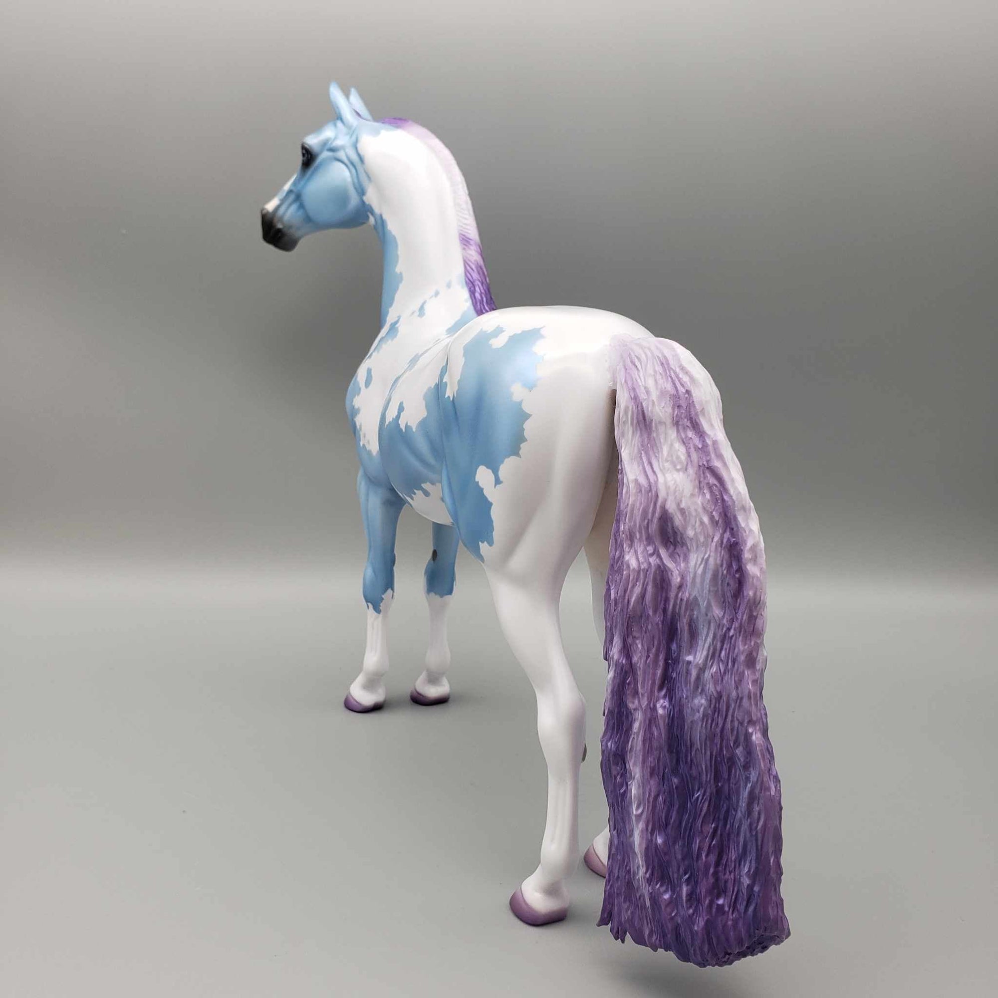 Blue Suede Shoes OOAK Deco Blue and Purple Morgan By Myla Pearce Best Offers 10/09/23