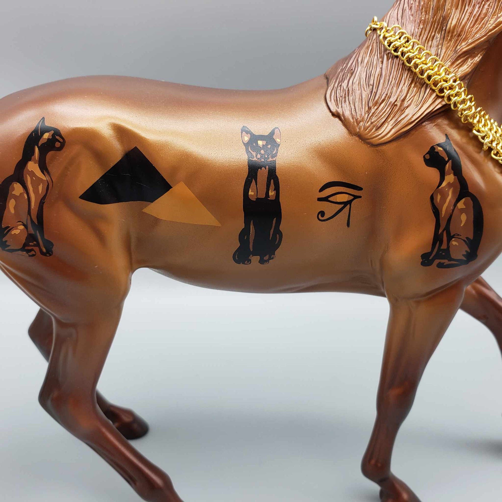 Francet IV OOAK Egyptian Cat Decorator Arab Mare Set By Caroline Boydston Best Offers Holiday Sale HS23