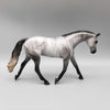 Father Time OOAK Grey Brindle Warmblood Pebble By Jess Hamill New Year Sales Collection NY23