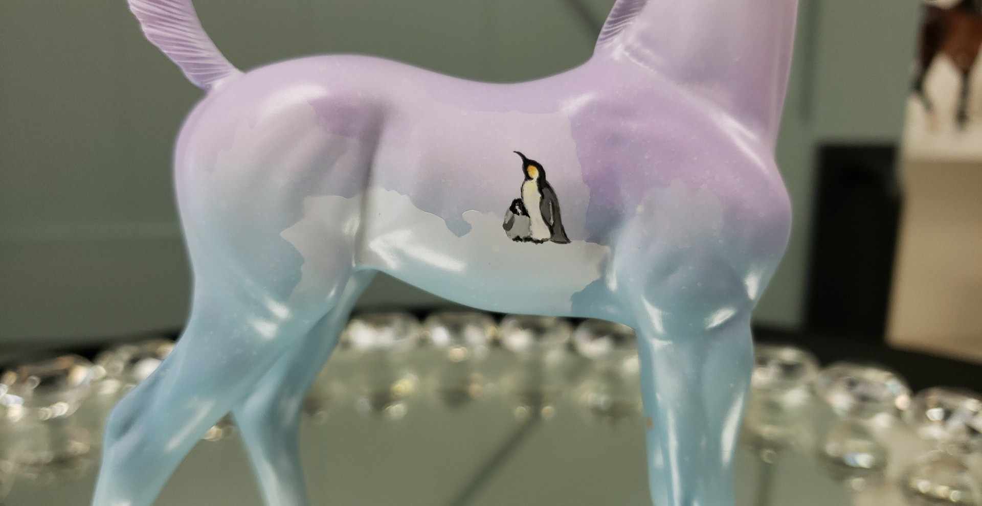 Little Emperors OOAK Deco Arab Foal By Jess Hamill Fall Facebook Auction 11/23 HS23