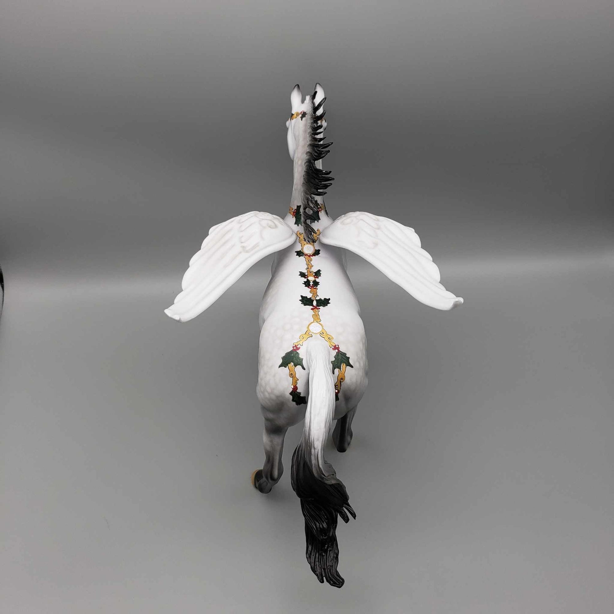 Angel Watching Over You OOAK Angel Wing Dappled Grey Arab Mare By Dawn Quick Holiday Best Offers 12/11/23