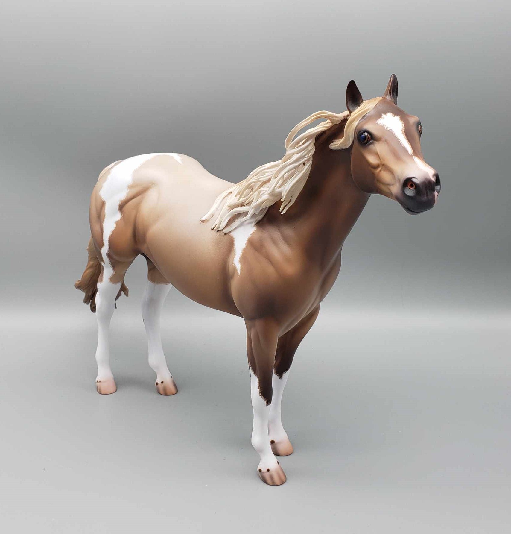 Hudson Flyer OOAK Strawberry Roan ISH By Caroline Boydston Best Offer 11/20/23