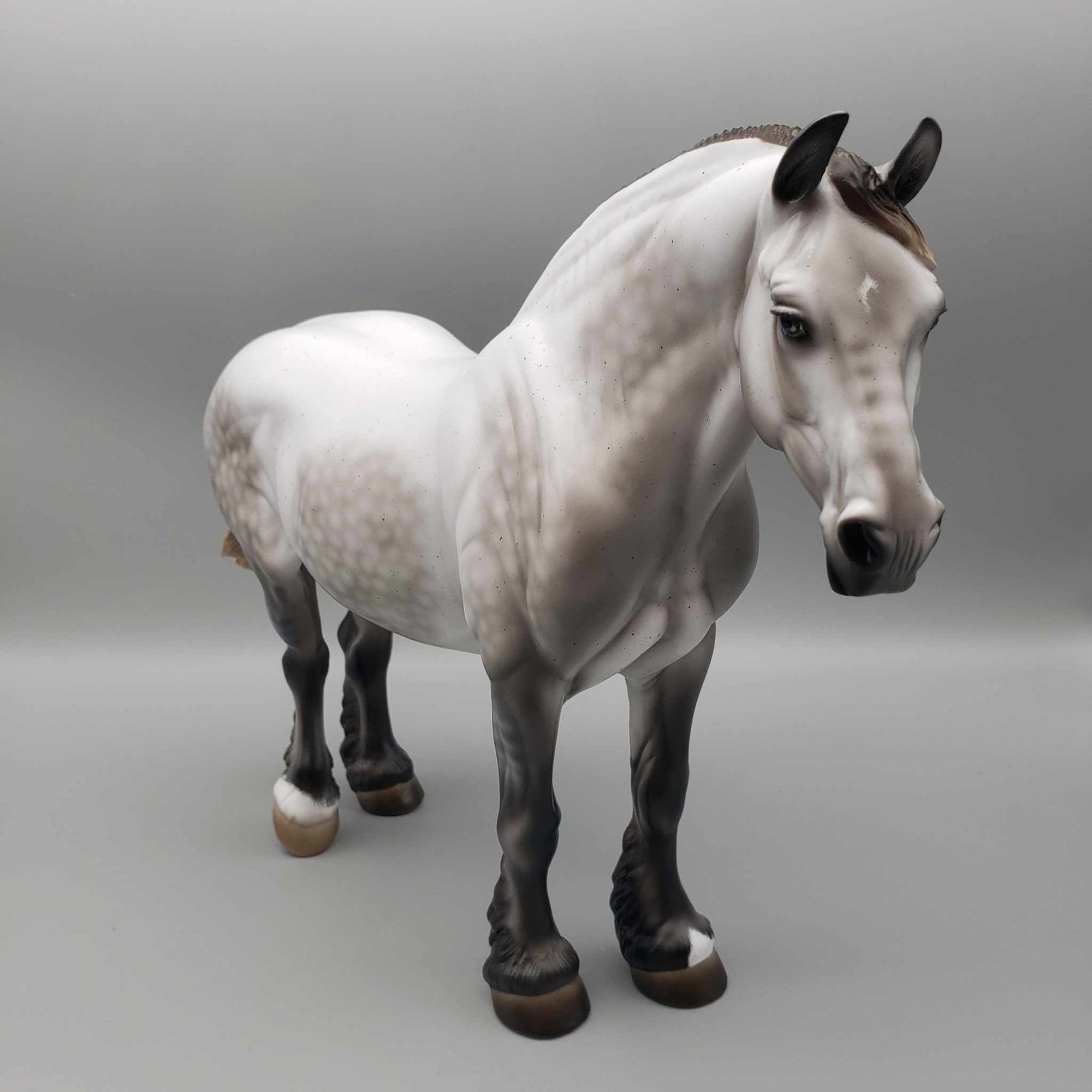 Thayla OOAK Rose Grey Fleabitten Heavy Draft By Ashley Palmer Best Offers 10/09/23