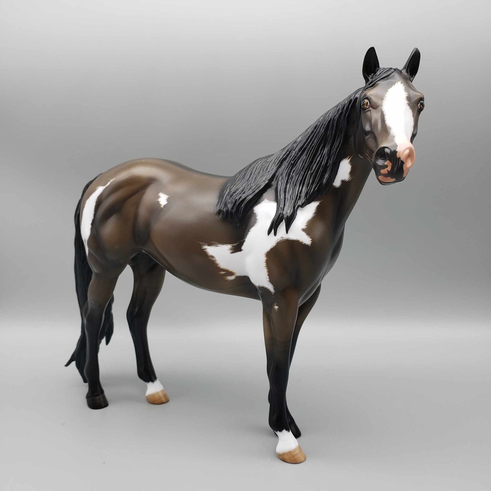 Floyd OOAK Grulla Overo ISH By Angela Marleau Best Offers 10/23/23