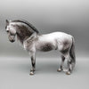 Snow Shower OOAK Dappled Gray W/ Long Mane &amp; Puddle Tail Andalusian By Jess Hamill Holiday Sale HS23