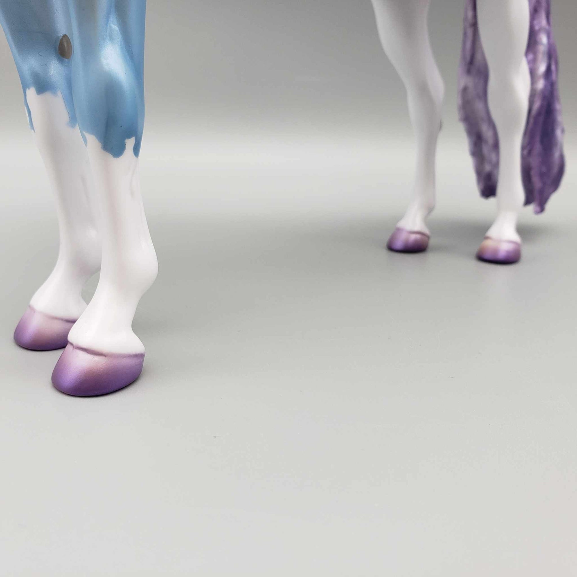 Blue Suede Shoes OOAK Deco Blue and Purple Morgan By Myla Pearce Best Offers 10/09/23