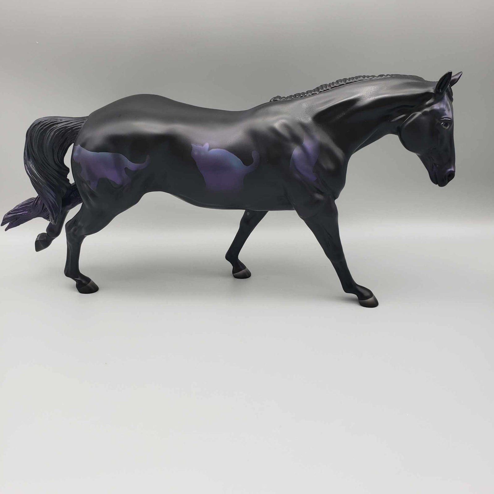 Too Cute To Spook OOAK Deco Purple and Cats Halloween Remy By Angela Marleau MM23