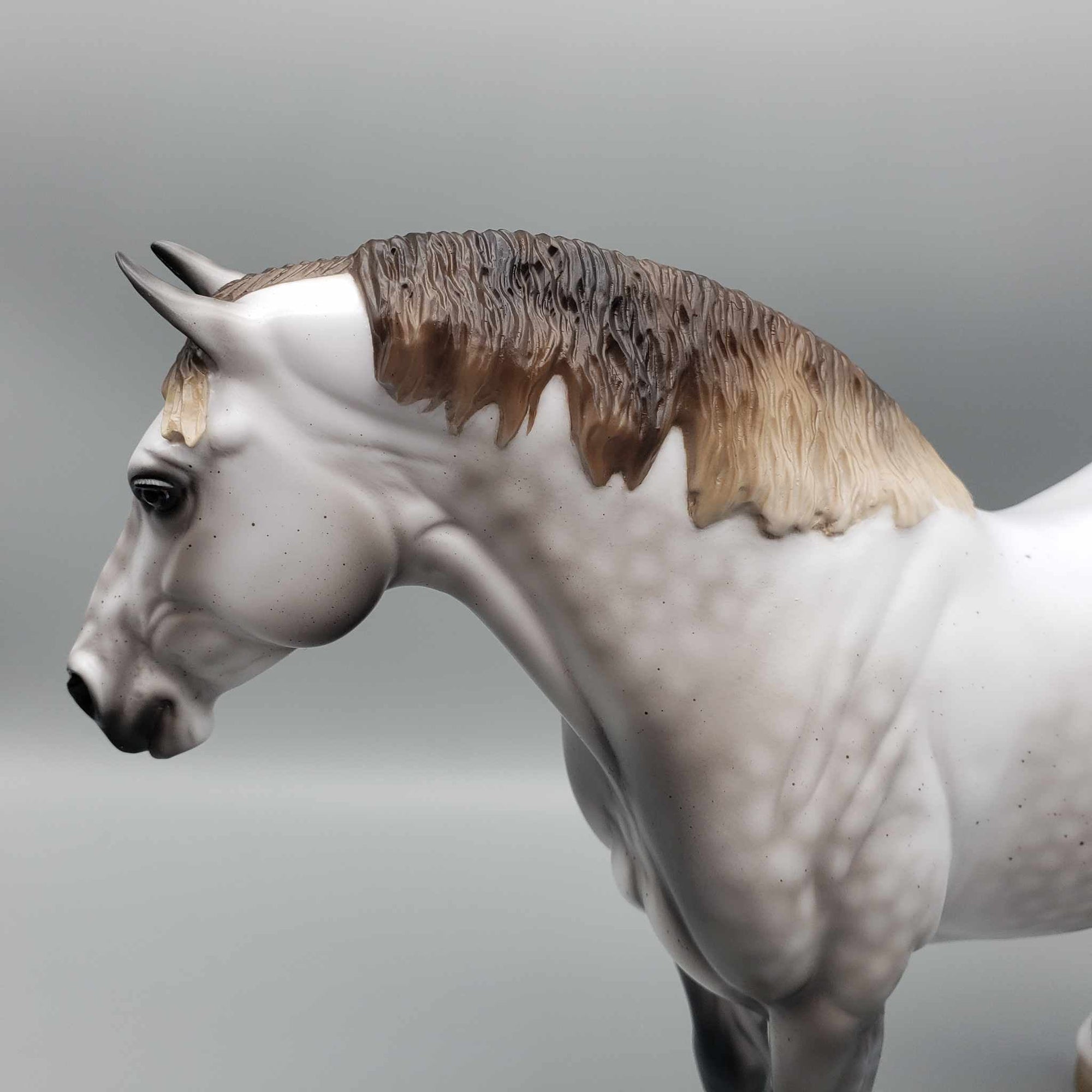 Thayla OOAK Rose Grey Fleabitten Heavy Draft By Ashley Palmer Best Offers 10/09/23