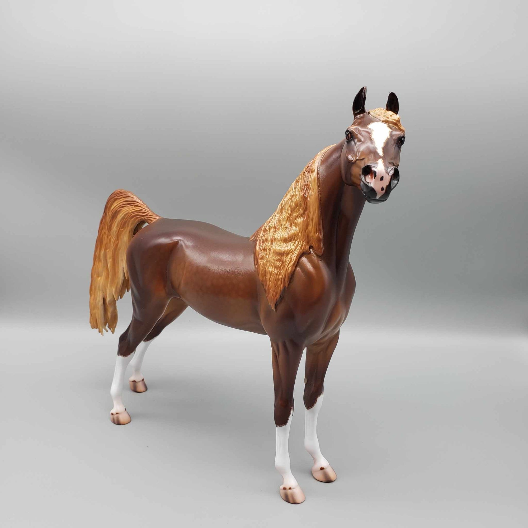 Thunderbolt Dappled Chestnut Arab Stallion By Caroline Boydston Best Offer 11/13/23