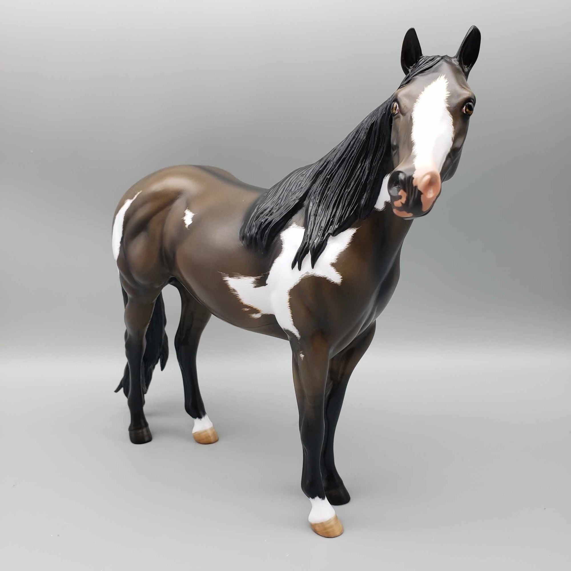 Floyd OOAK Grulla Overo ISH By Angela Marleau Best Offers 10/23/23