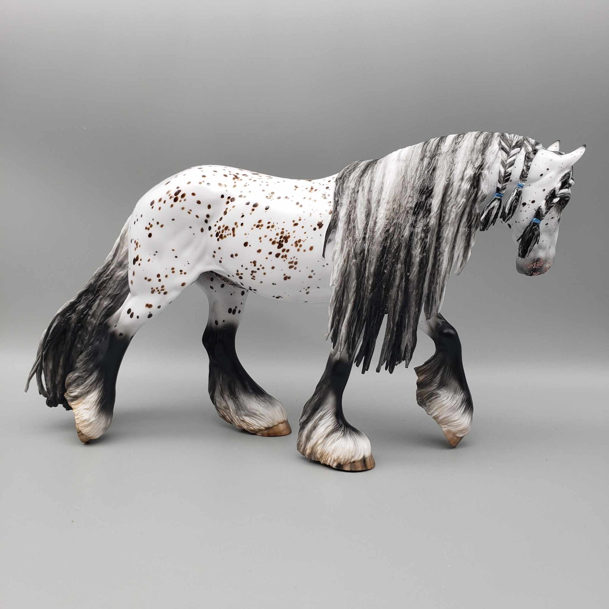 Root Beer Float OOAK Bay Leopard Appaloosa Cob By Myla Pearce Best Offers 10/09/23