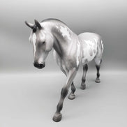 Below Zero OOAK Dappled Grey Irish Draft By Angela Marleau Holiday Sale 2023 HS23