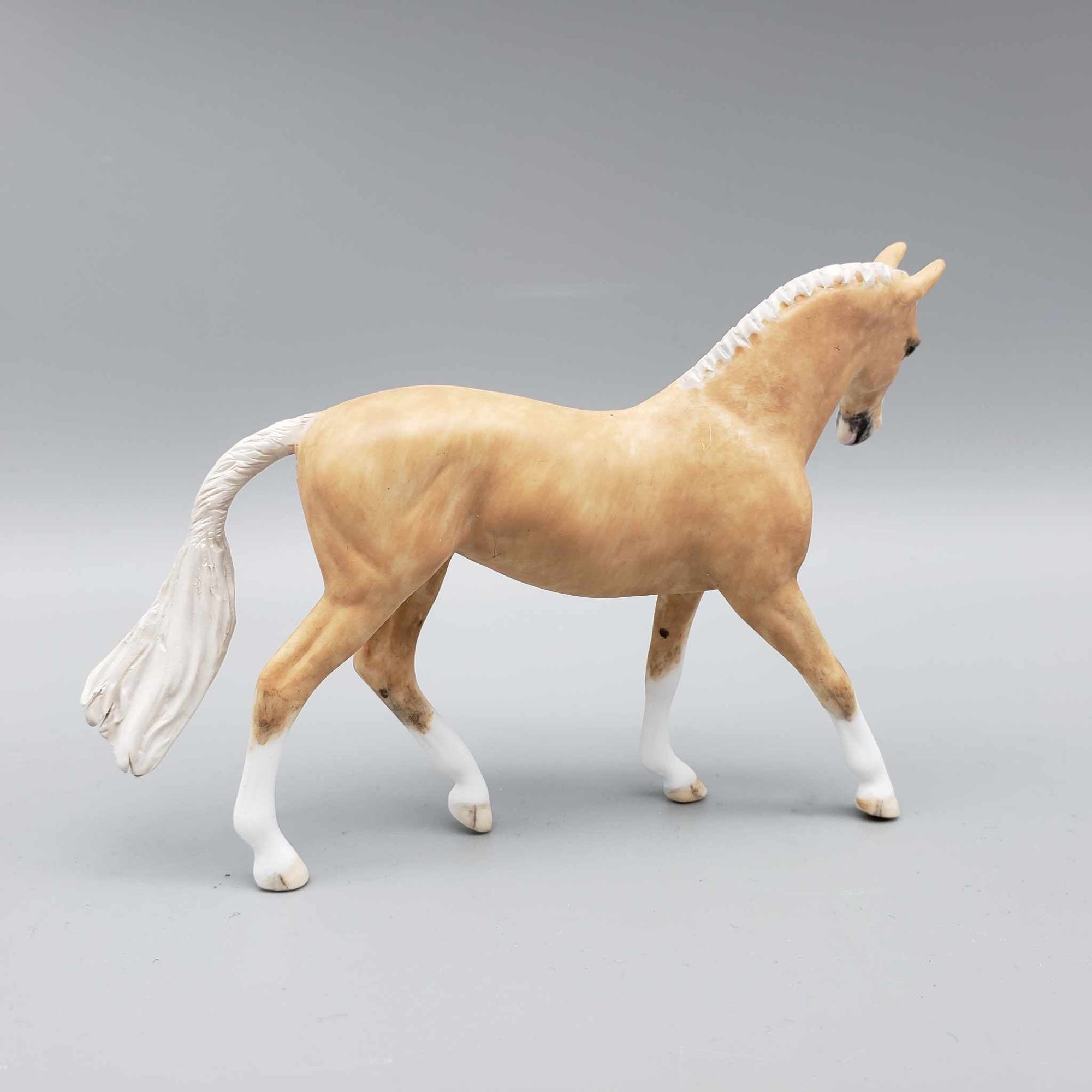 Marie OOAK Custom Dappled Palomino Warmblood Chip By Andrea Thomason Holiday Sale HS23