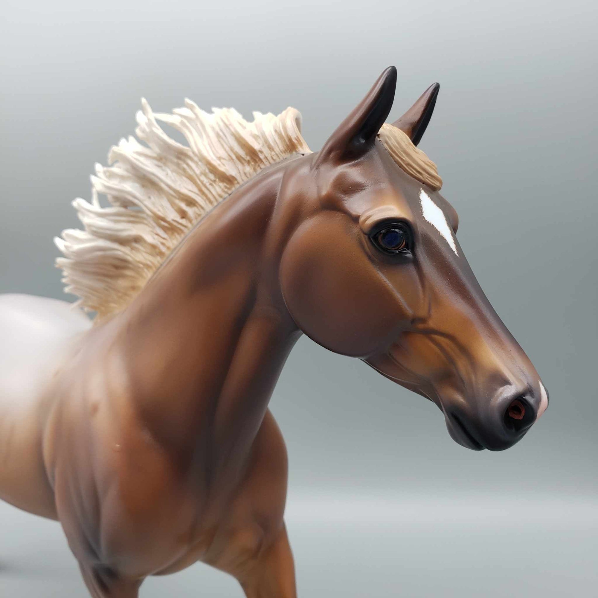 Jenny OOAK Strawberry Roan with Corn Spots Palouse By Caroline Boydston Best Offer 11/20/23