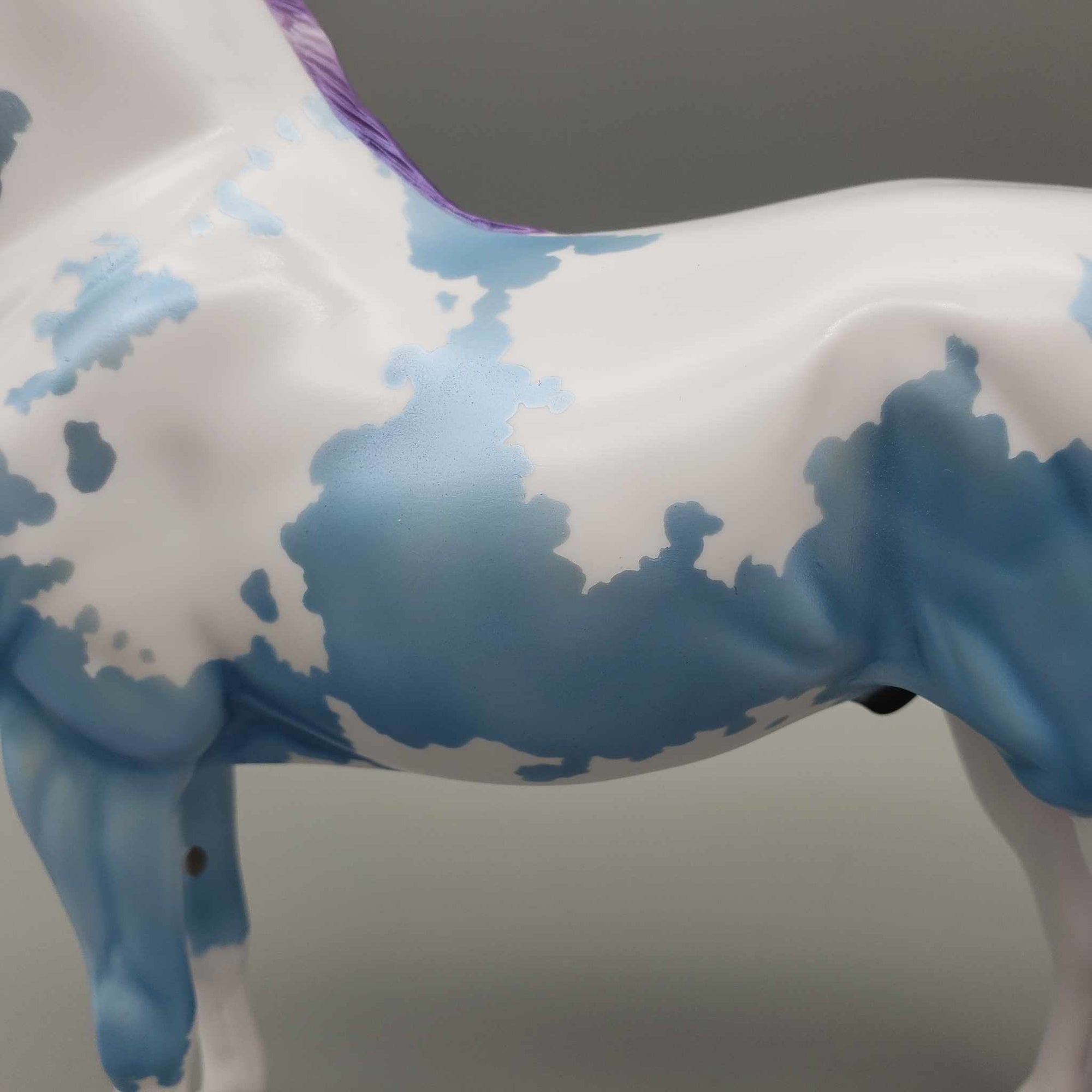 Blue Suede Shoes OOAK Deco Blue and Purple Morgan By Myla Pearce Best Offers 10/09/23