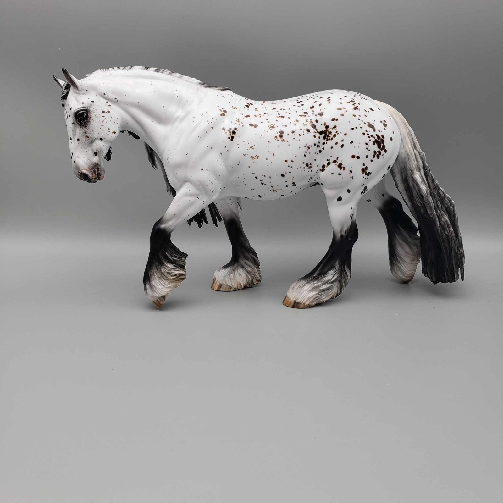 Root Beer Float OOAK Bay Leopard Appaloosa Cob By Myla Pearce Best Offers 10/09/23