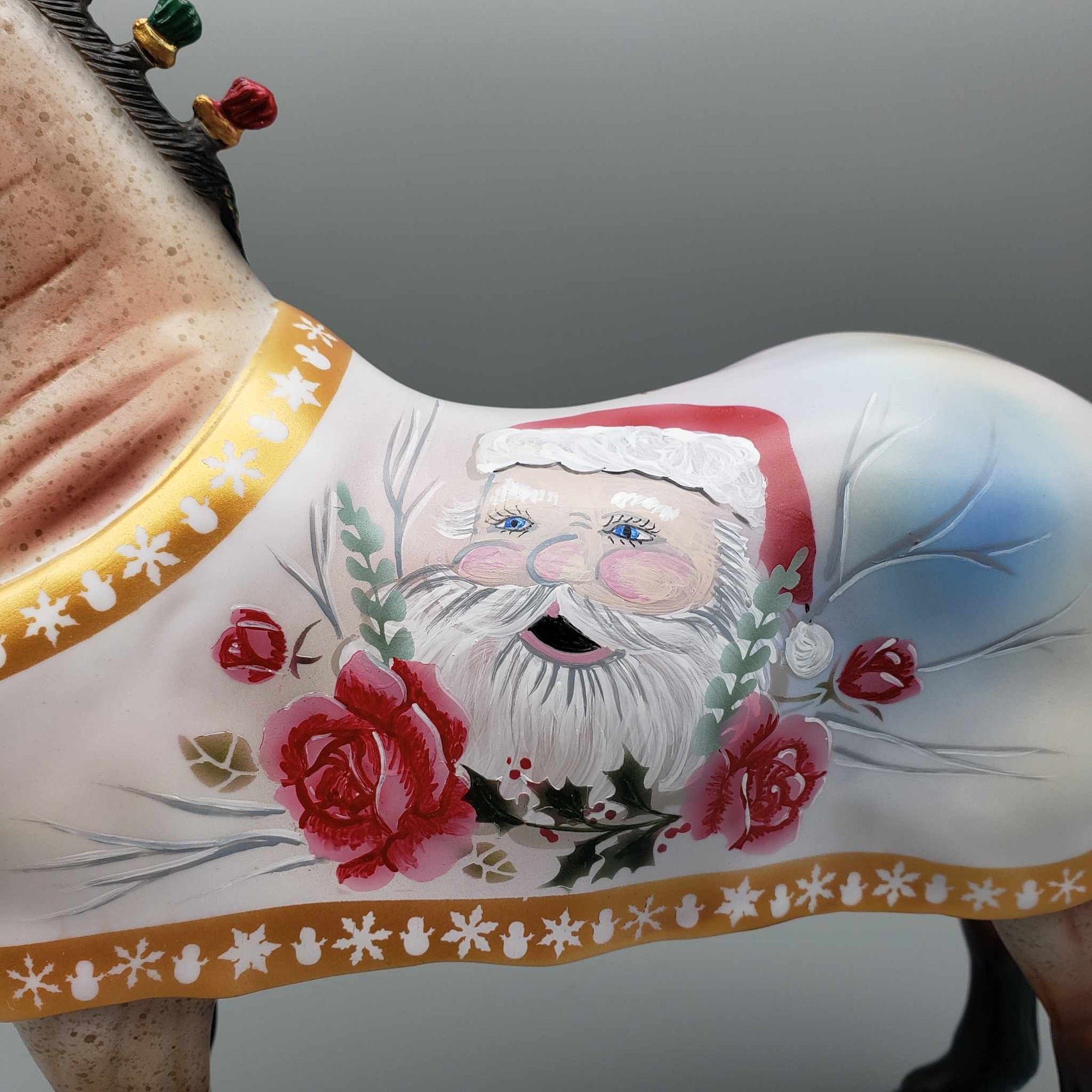 Christmas Dreams OOAK Deco Blanketed Standing Drafter By Dawn Quick Fall Facebook Auction 11/23