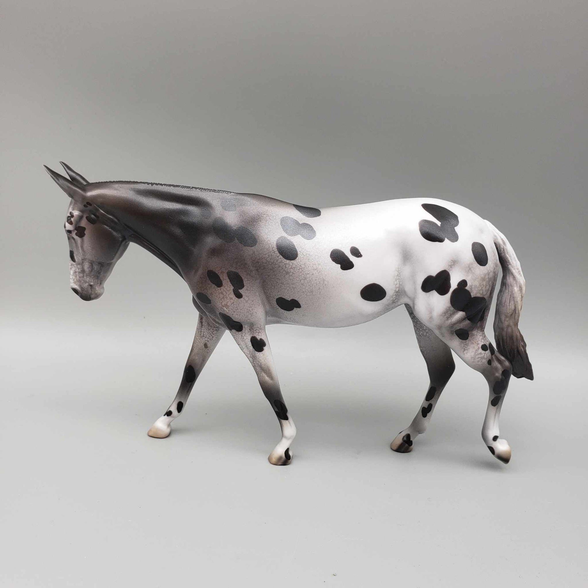 Cozy OOAK Appaloosa Pebble Mule By Jess Hamill Holiday Sale HS23 Facebook Auction