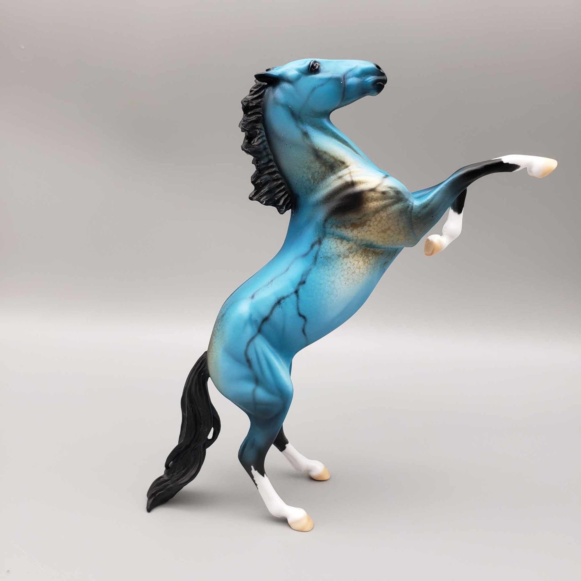 Caiu OOAK Turquoise Rearing Pebble By Dawn Quick Facebook Auction Fall Into Autumn Random Drop Sale 9/23