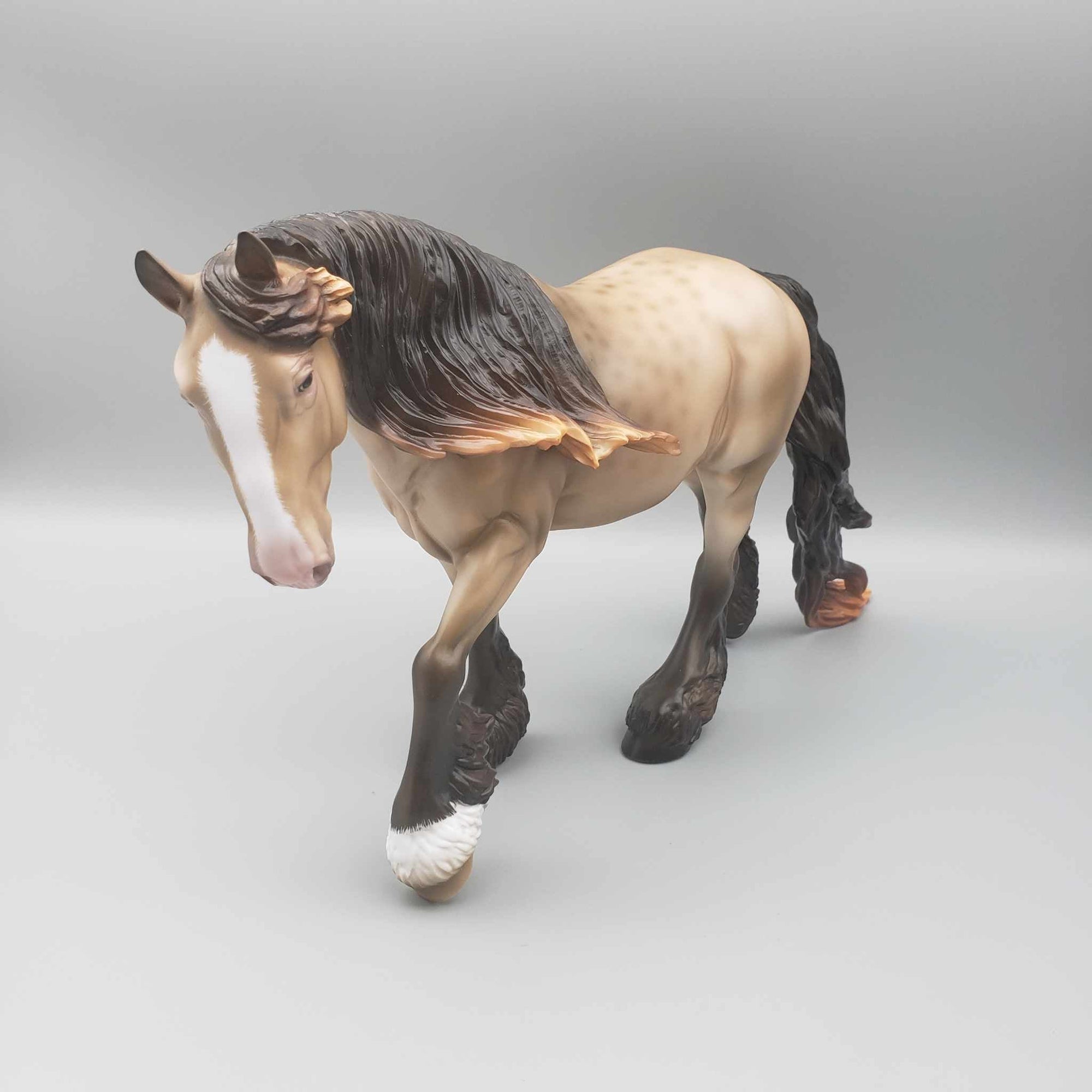 Little Pumpkin OOAK Amber Champagne Irish Cob By Ashley Palmer Moonlight Madness 2023 MM23