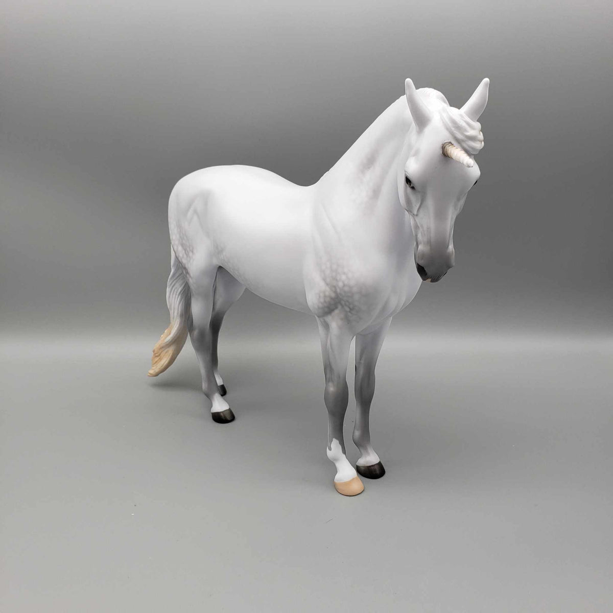 Believe LE15 Run Dappled Grey Andalusian Unicorn By Ellen Robbins Holiday Sale HS23