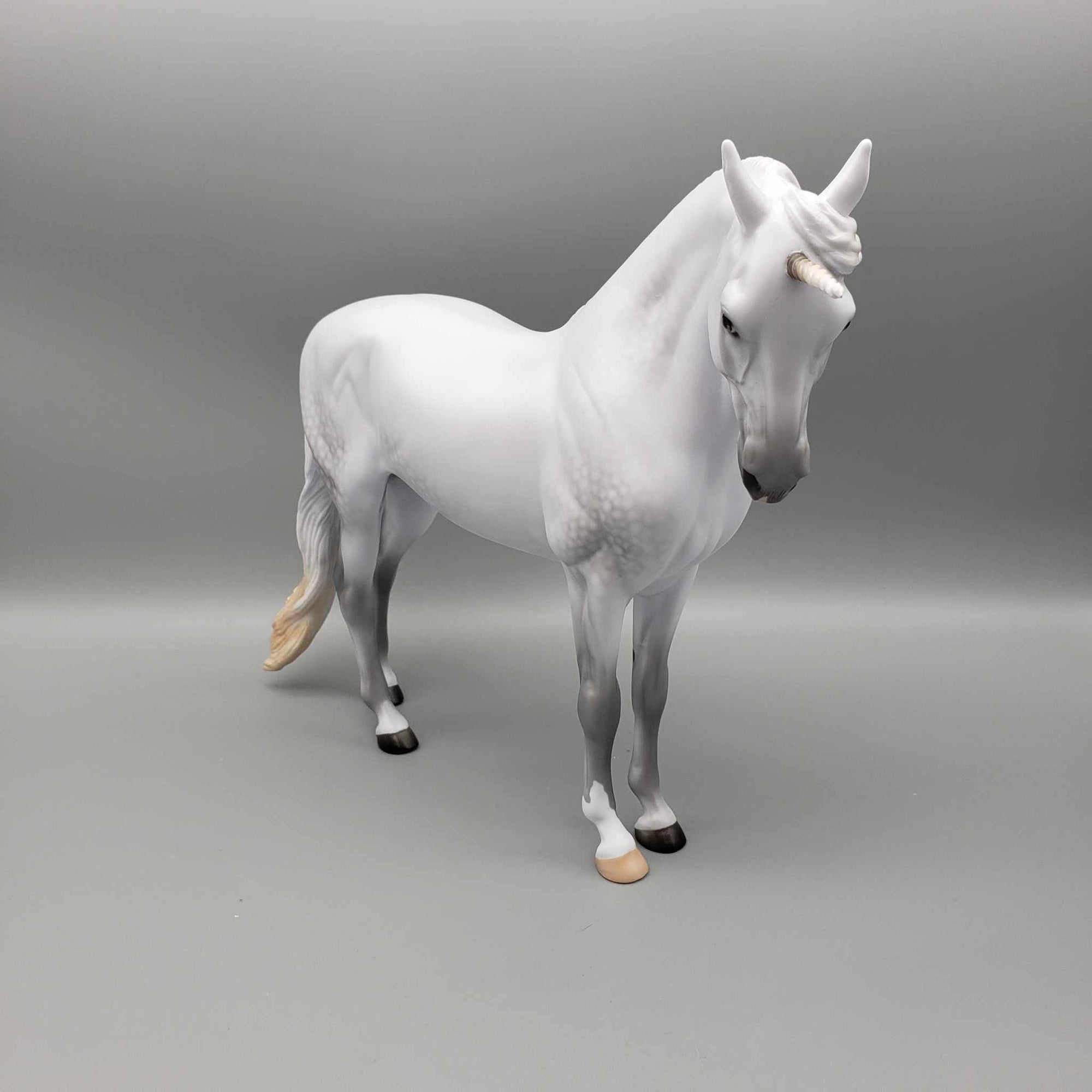 Believe LE15 Run Dappled Grey Andalusian Unicorn By Ellen Robbins Holiday Sale HS23