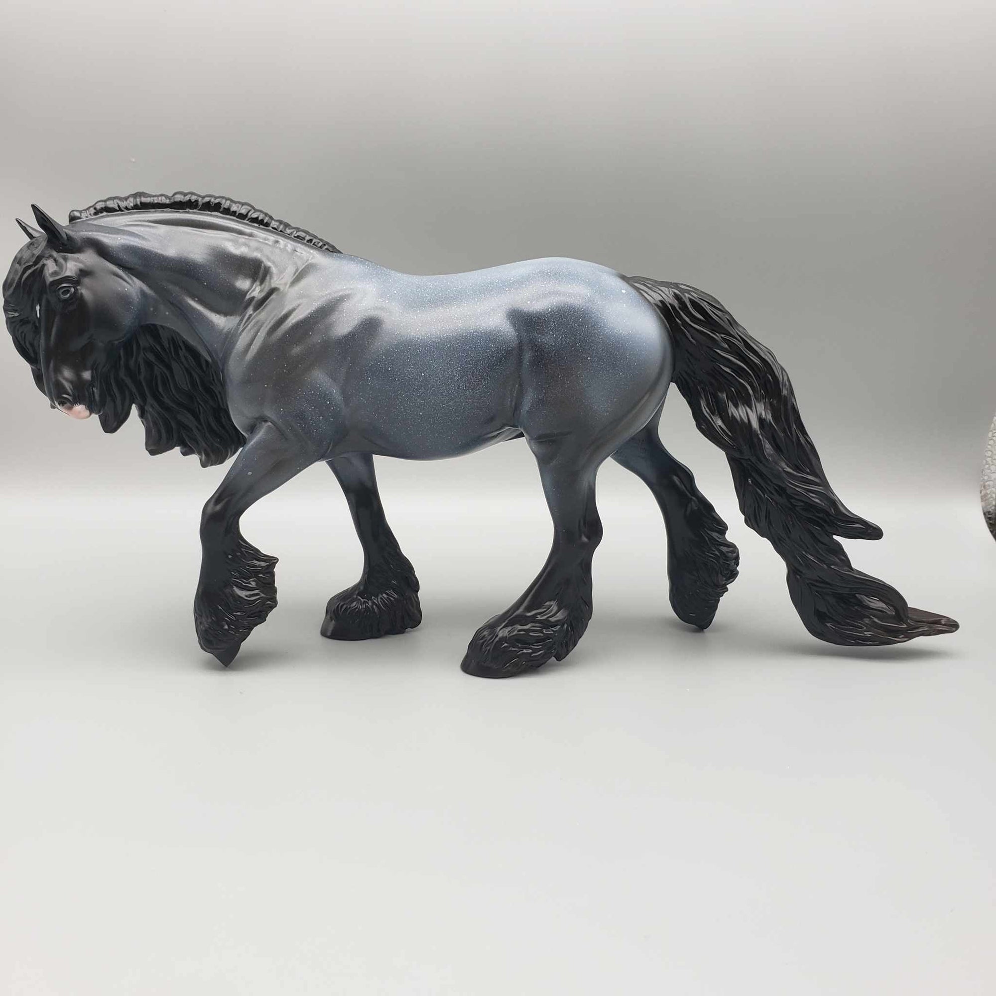 Blue Midnight OOAK Halloween Deco Irish Cob By Ashley Palmer Moonlight Madness 2023 MM23