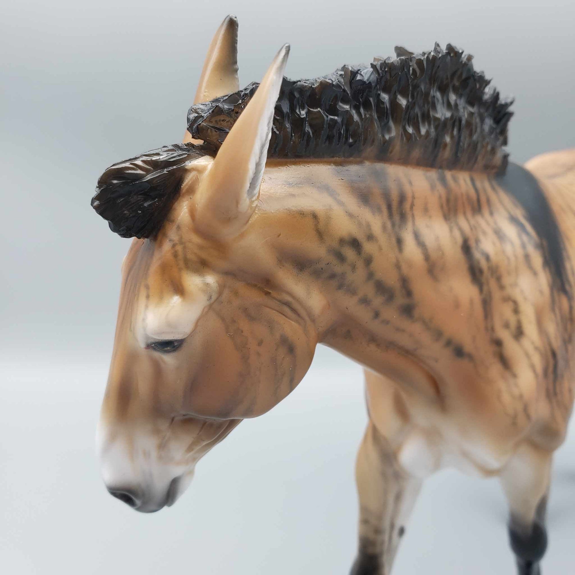 G.G.Grafitti OOAK Bay Dun Brindle Moly Mule By Myla Pearce Best Offers 10/16/23