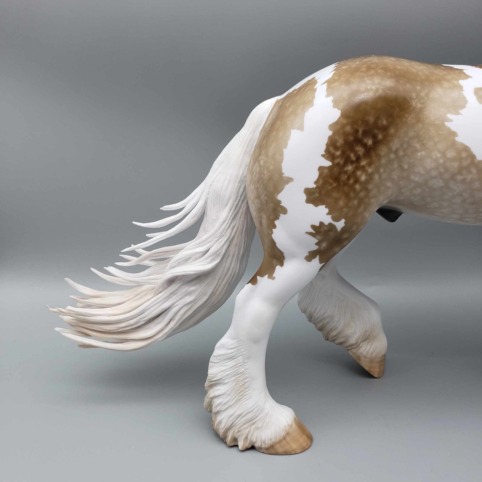 Vanilla Twist OOAK Silver Dapple Trotting Drafter By Myla Pearce Best Offers 10/16/23