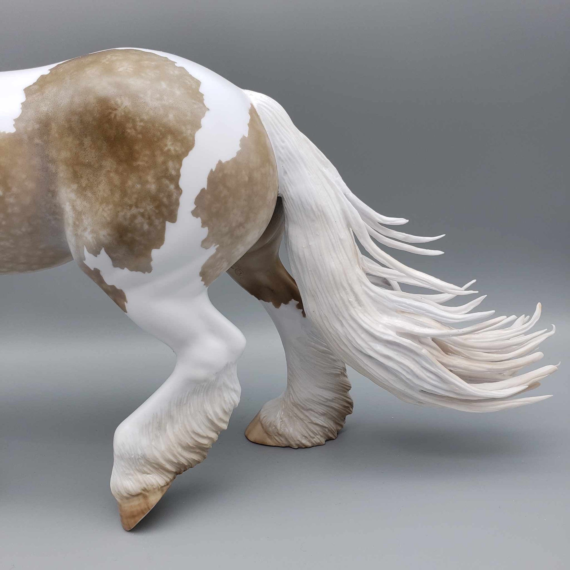 Vanilla Twist OOAK Silver Dapple Trotting Drafter By Myla Pearce Best Offers 10/16/23