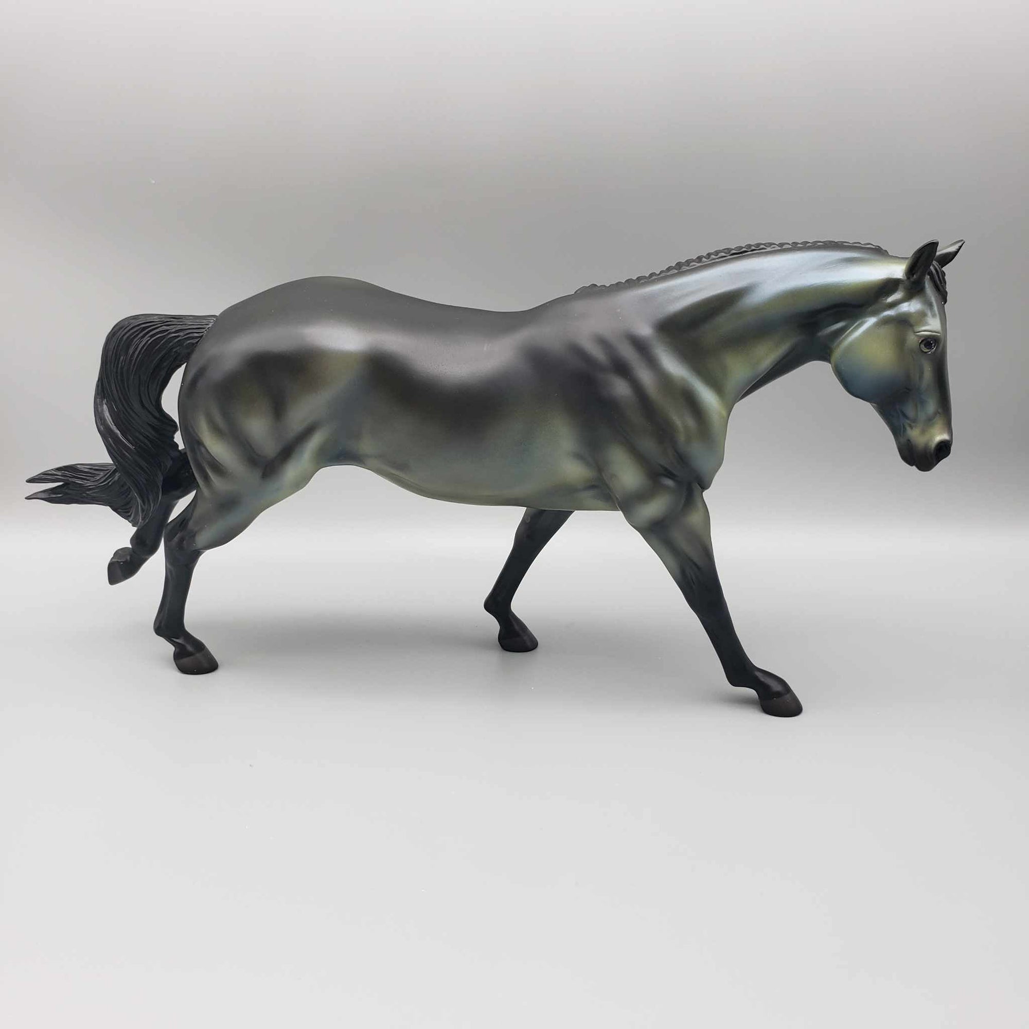 Creepin' It Real OOAK Deco Purple and Cats Halloween Remy By Angela Marleau MM23