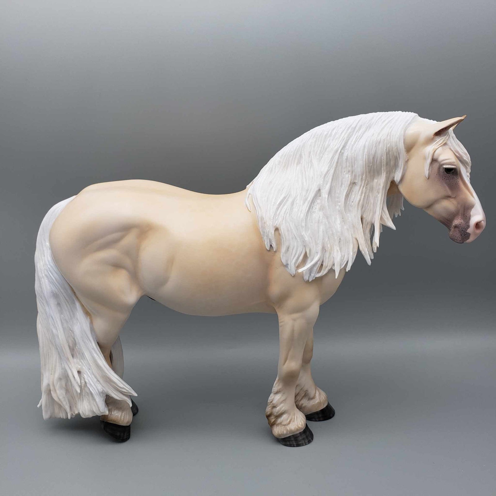 Honey Bear OOAK Champagne American Cream Heavy Draft Stallion By Myla Pearce Best Offers 10/16/23