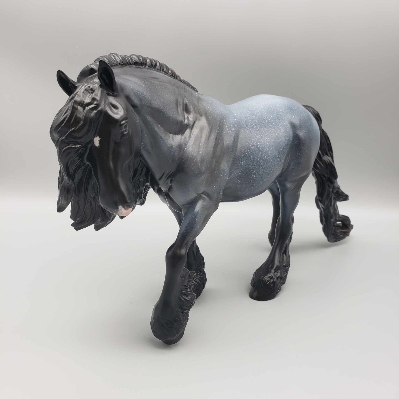 Blue Midnight OOAK Halloween Deco Irish Cob By Ashley Palmer Moonlight Madness 2023 MM23