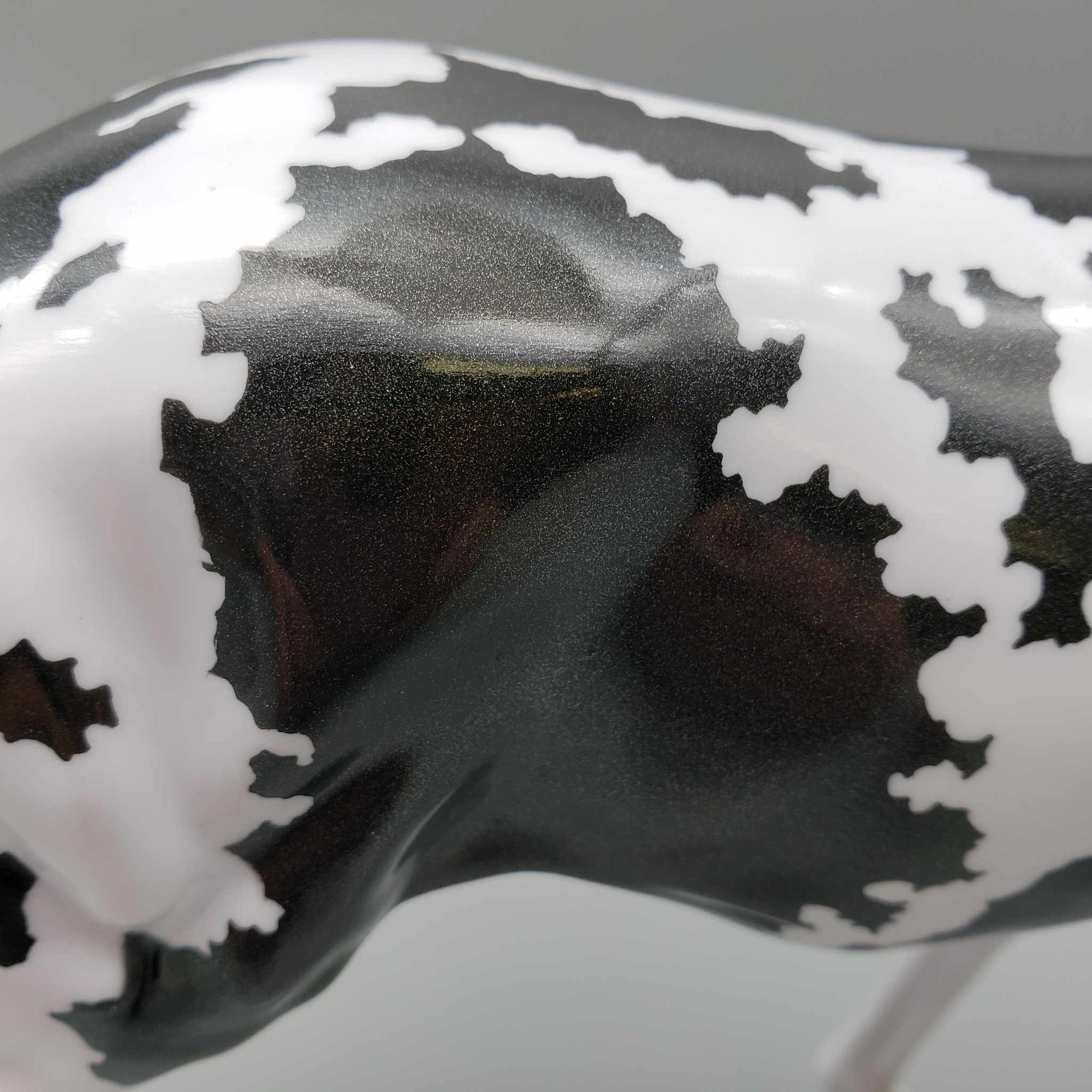 Witches Brew Holographic Black Pinto Running Stock Horse  By Myla Pearce Best Offers 10/16/23