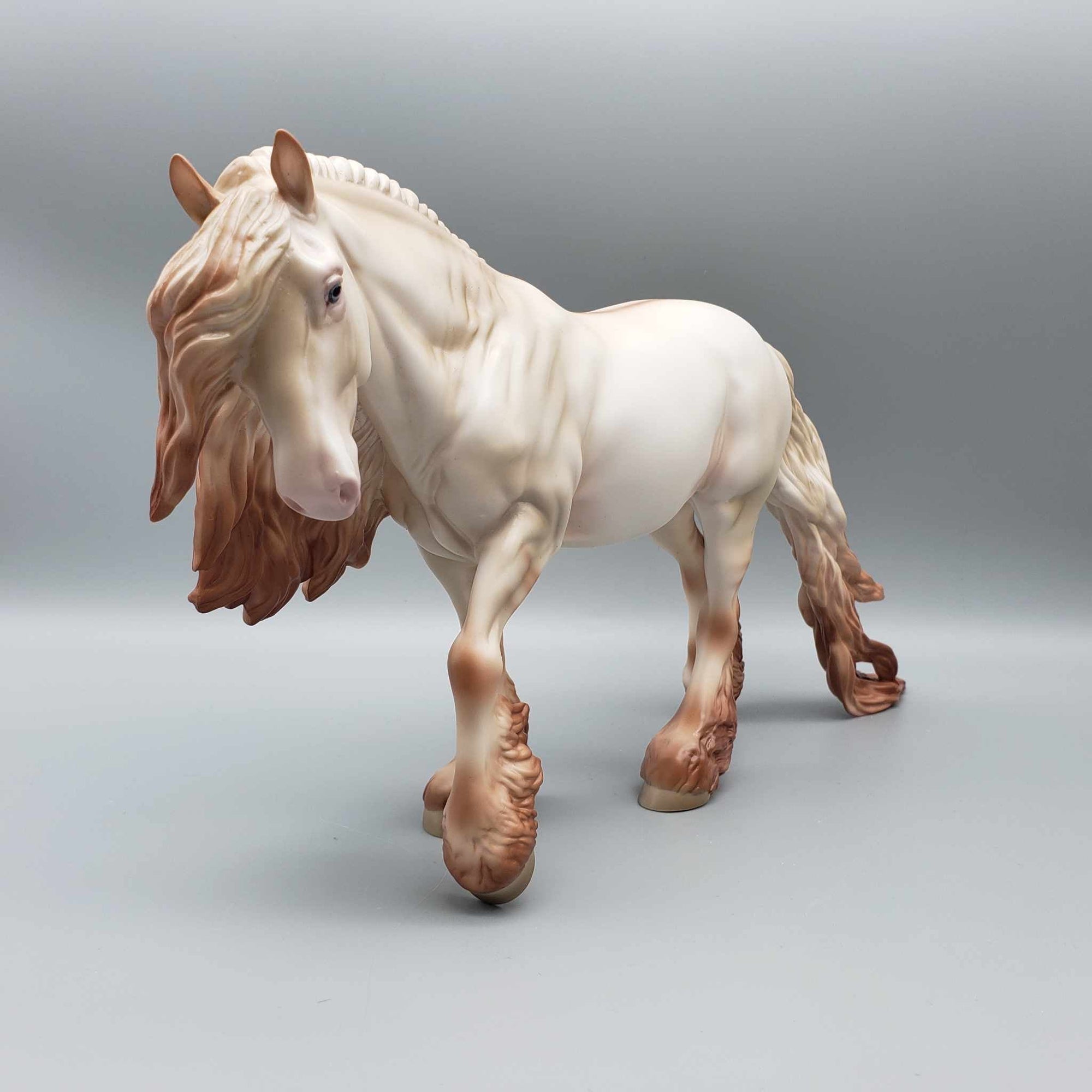 The Palest Pumpkin OOAK Perlino Dun Irish Cob By Ashley Palmer Moonlight Madness 2023 MM23