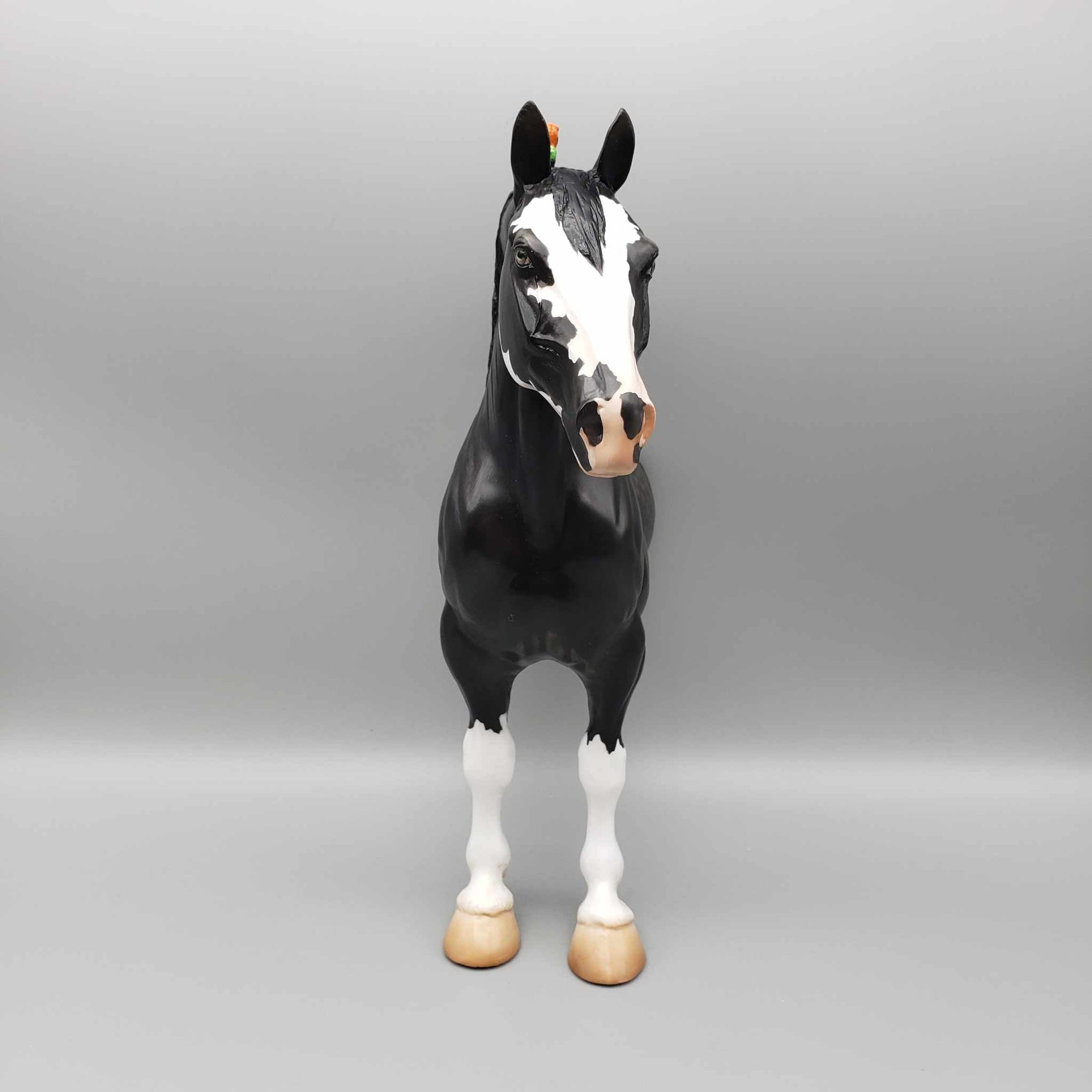 Dullahan OOAK Dapple Black Half Standing Drafter Wall Decor By Jess Hamill Moonlight Madness 2023 MM23