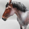 Sleepy Sue OOAK Bay Roan With Cornspots Heavy Draft Mare By Myla Pearce Best Offers 10/16/23