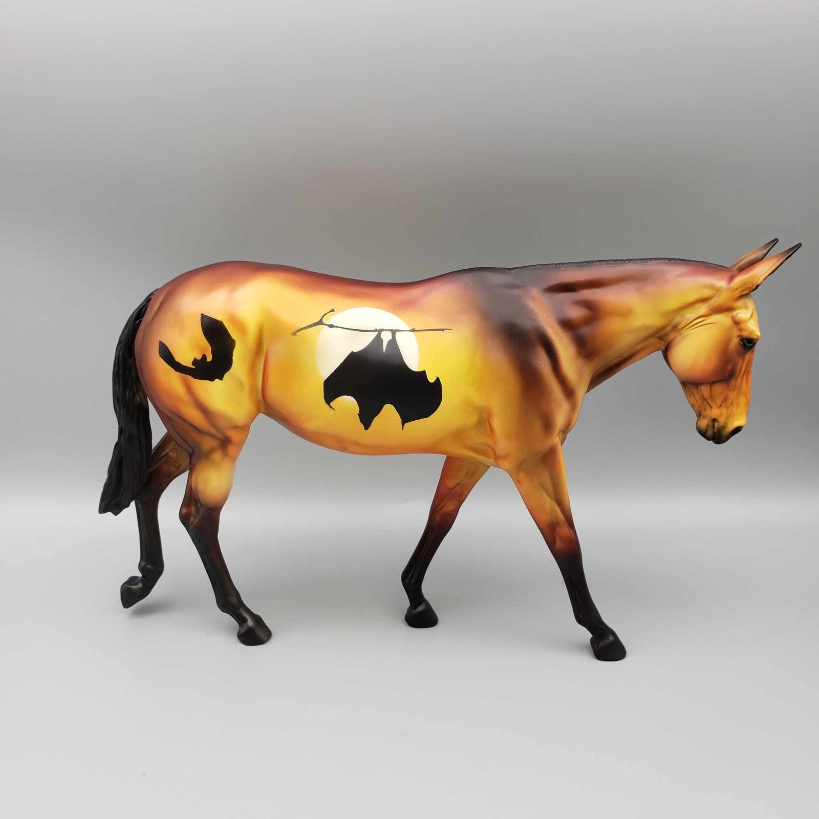 Nagy LE-18 (Bat Series) Halloween Deco Orange Mule By Dawn Quick Moonlight Madness 2023 MM23