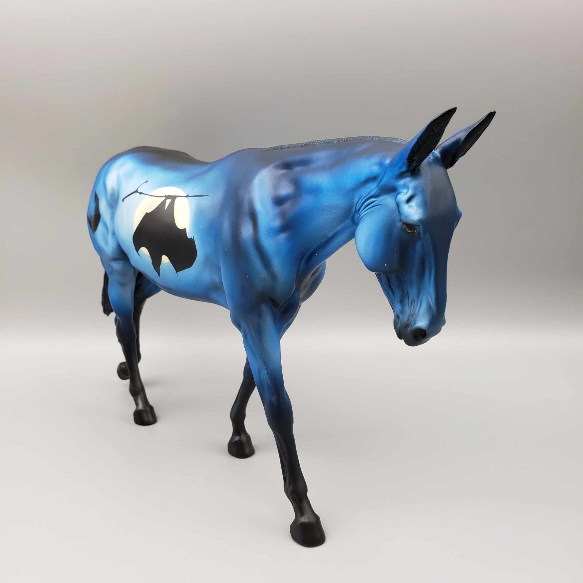 Molnar LE-18 (Bat Series) Halloween Deco Blue Mule By Dawn Quick Moonlight Madness 2023 MM23