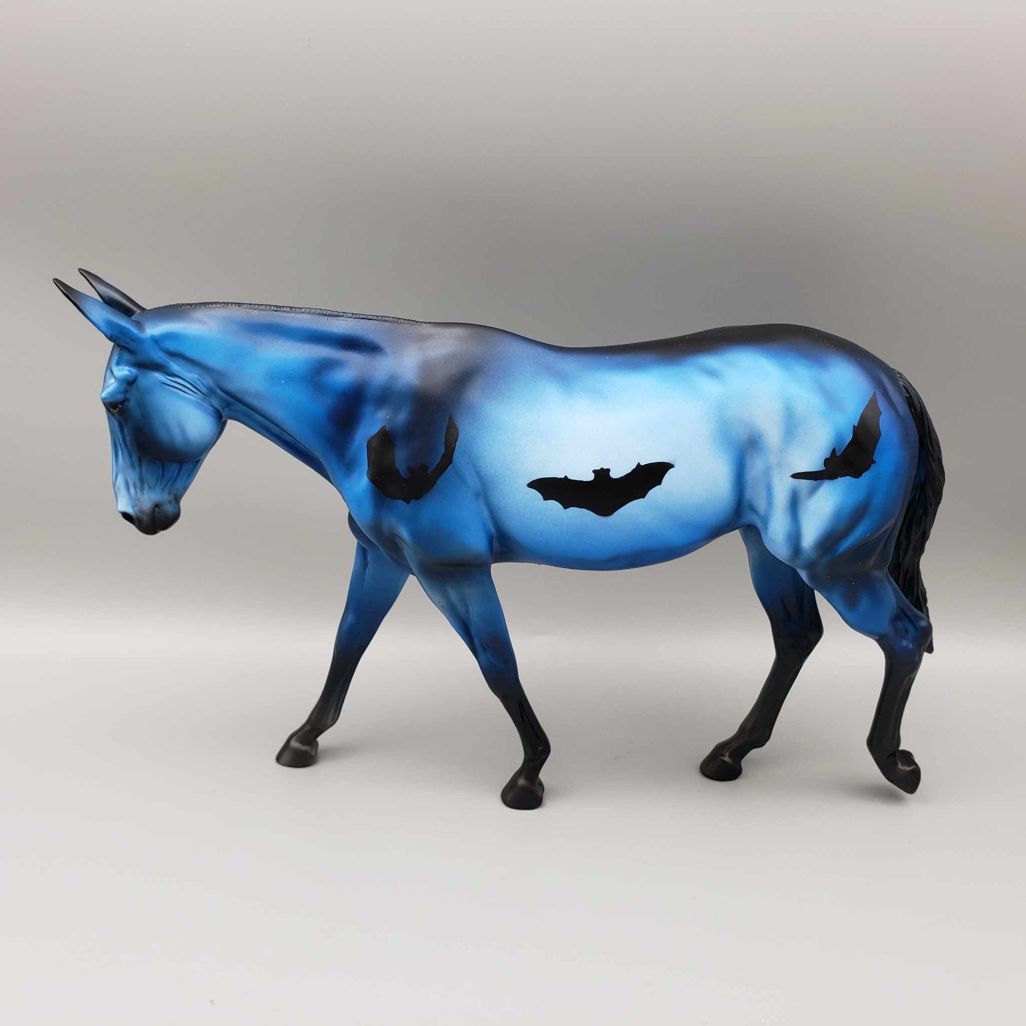 Molnar LE-18 (Bat Series) Halloween Deco Blue Mule By Dawn Quick Moonlight Madness 2023 MM23