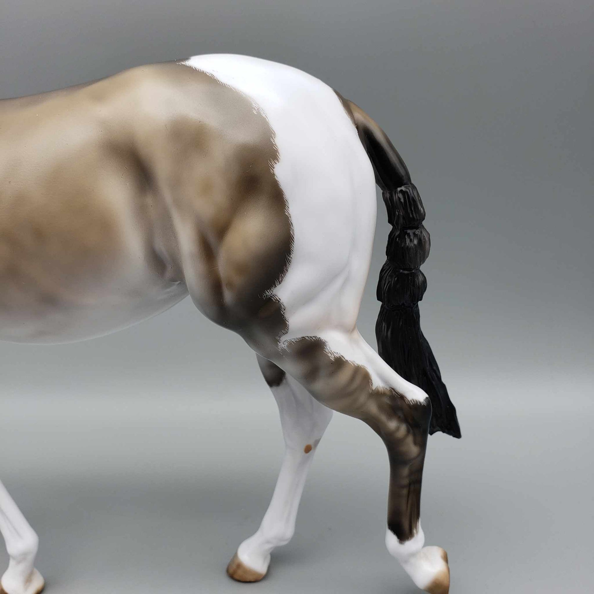 Pa-Rum Pum Pum Pum OOAK Grulla Tobiano Custom Mule By Julie Keim Holiday Best Offers 12/11/23