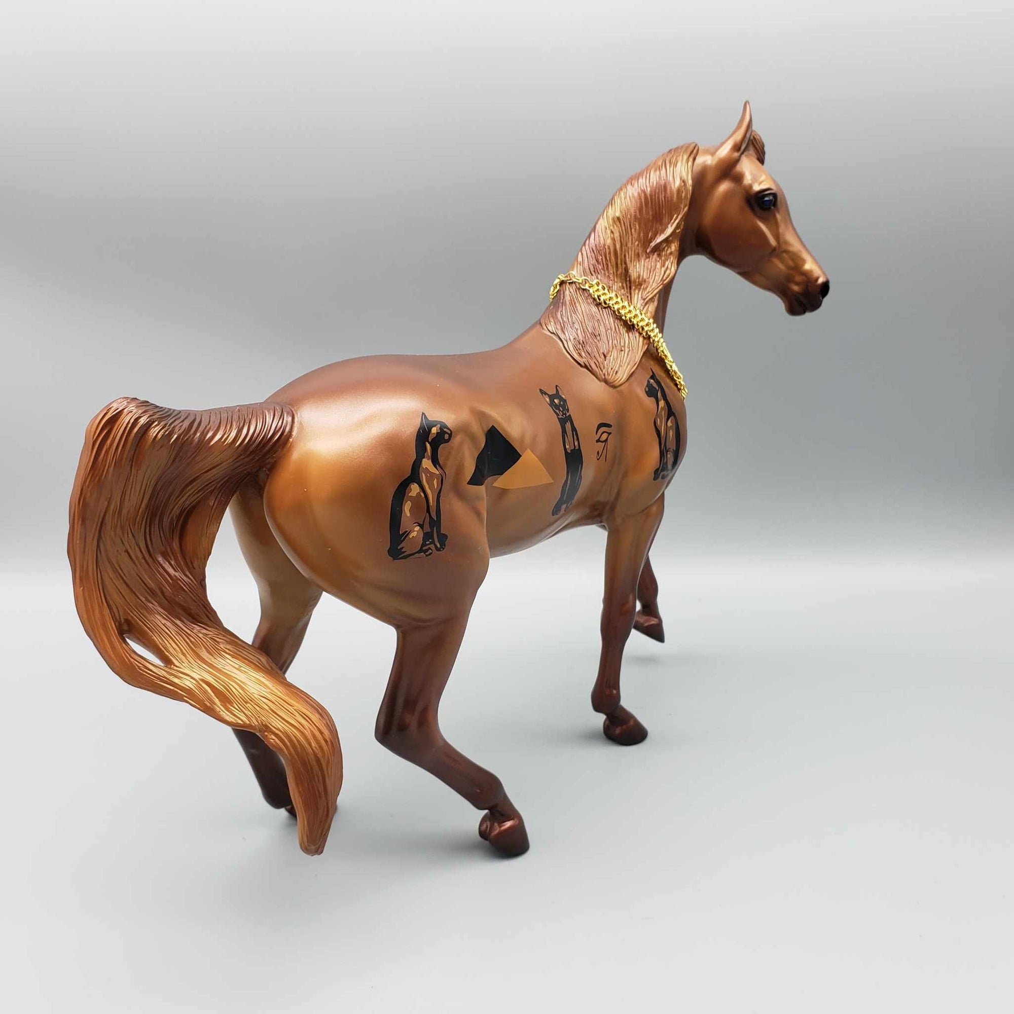 Francet IV OOAK Egyptian Cat Decorator Arab Mare Set By Caroline Boydston Best Offers Holiday Sale HS23