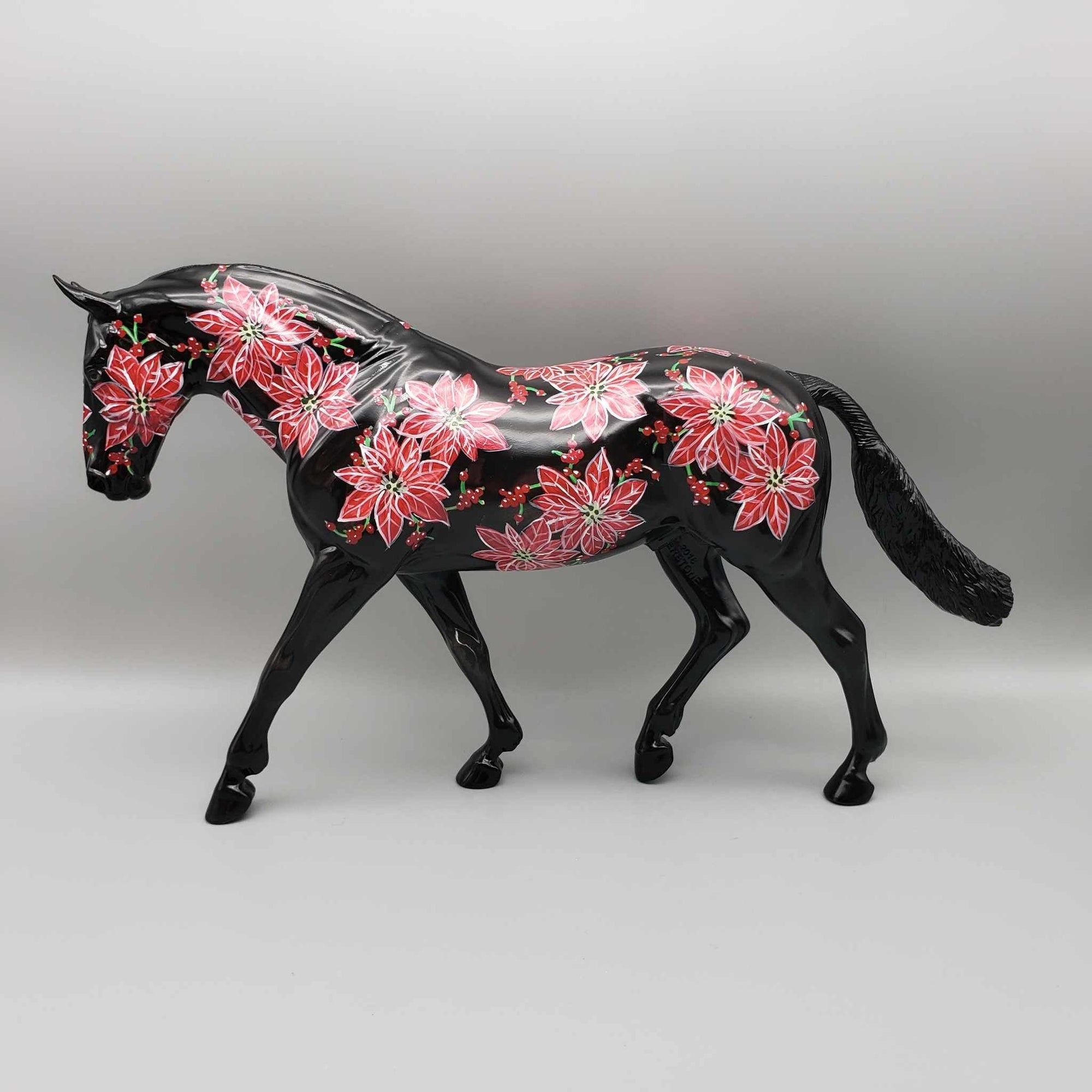 Poinsettia Nights OOAK Deco Irish Draft By Dawn Quick Holiday Best Offers 12/11/23