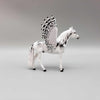 Silent Snow OOAK Deco Leopard Appaloosa Inspired By Snow Owl Winged Andalusian Chip By Ellen Robbins Holiday Sale HS23